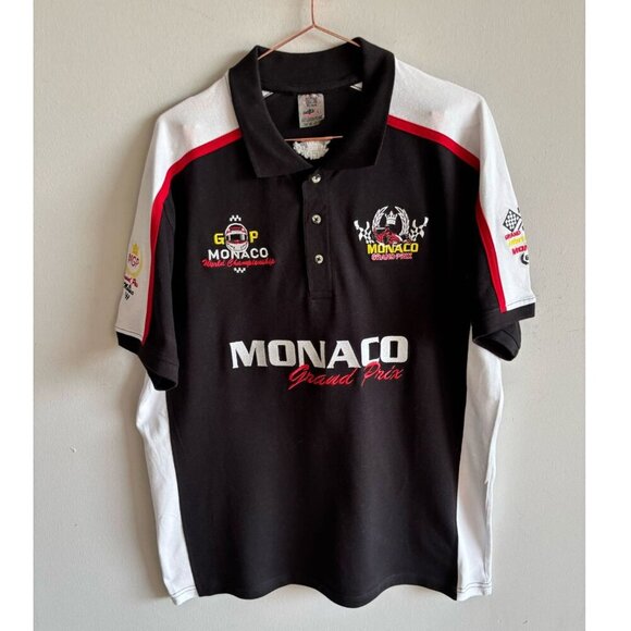 Creations Krickele Other - Creations Krickele Men Short Sleeve Button Front Vintage Polo Shirt Size L